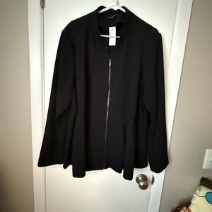 Lane Bryant Black Blazer Classic 26/28